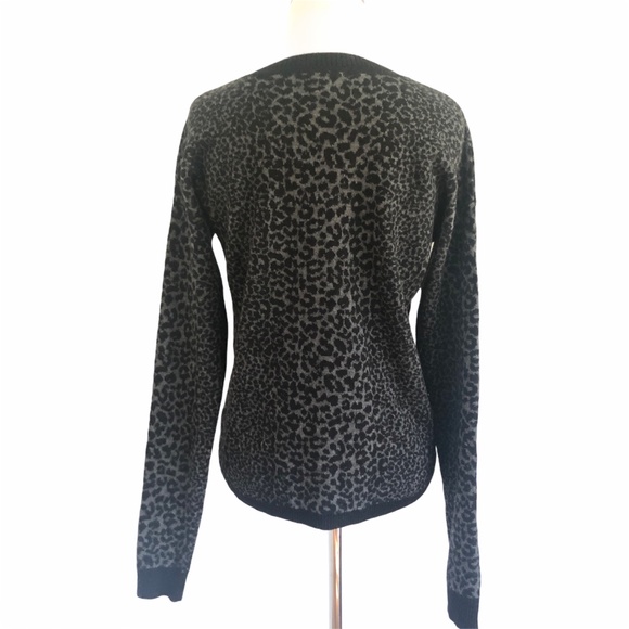 Joie soft animal print sweater size M - Picture 3 of 11